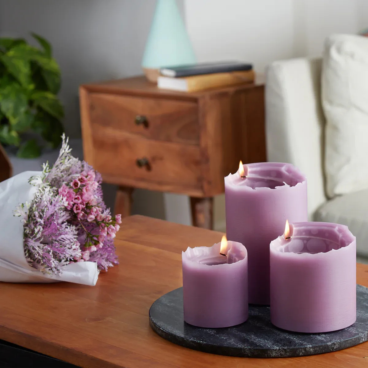 Spiral Light Candles