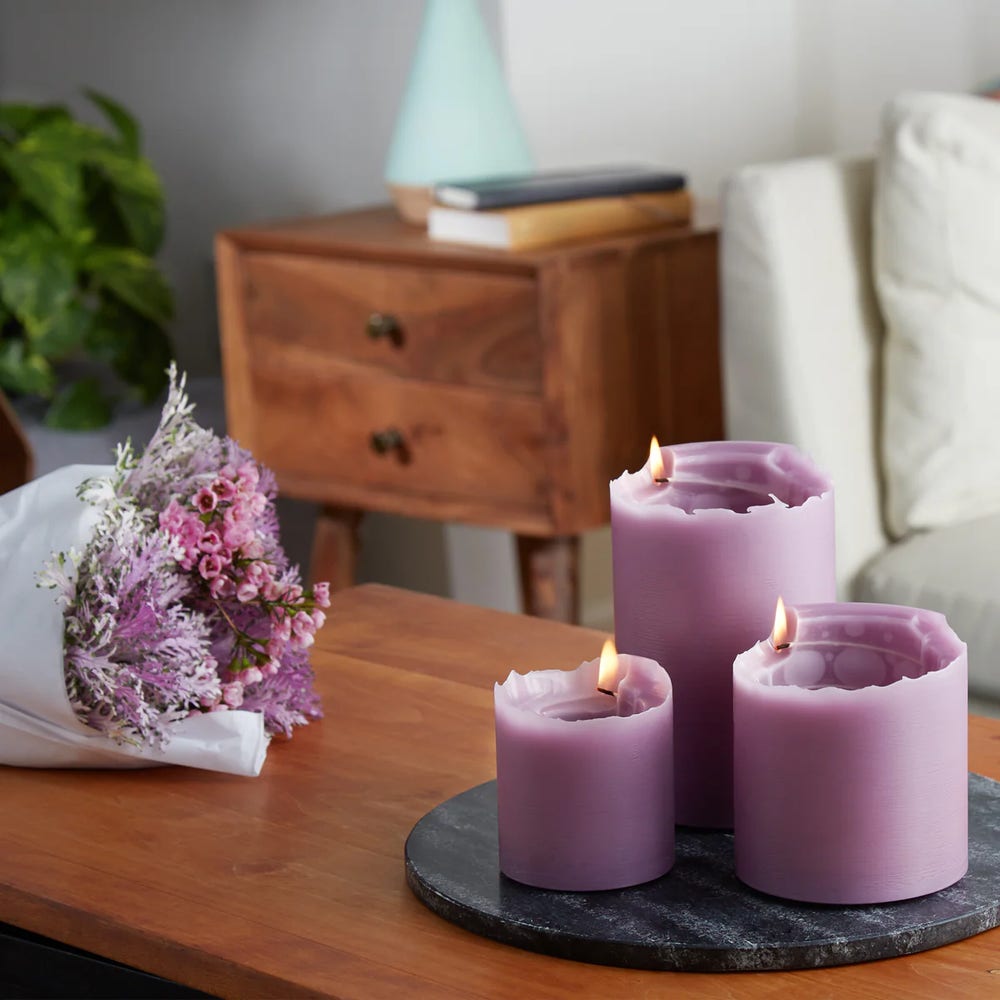 Spiral Light Candles