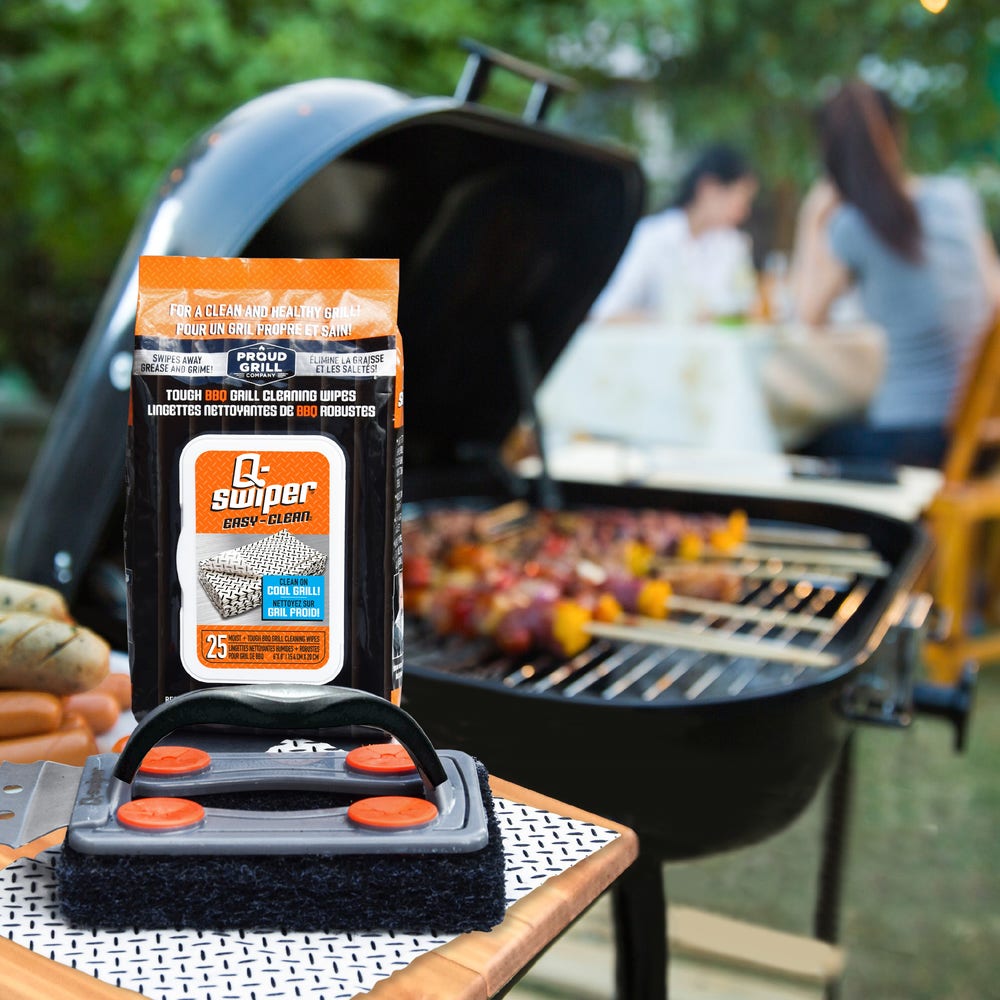 Swiper Q-Swiper Easy Clean Grill Cleaner | Grommet