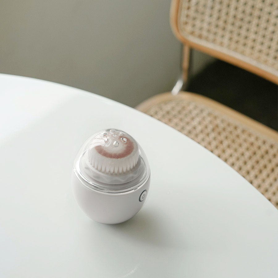 Liberex Egg Vibrating Face Cleansing Brush | Grommet