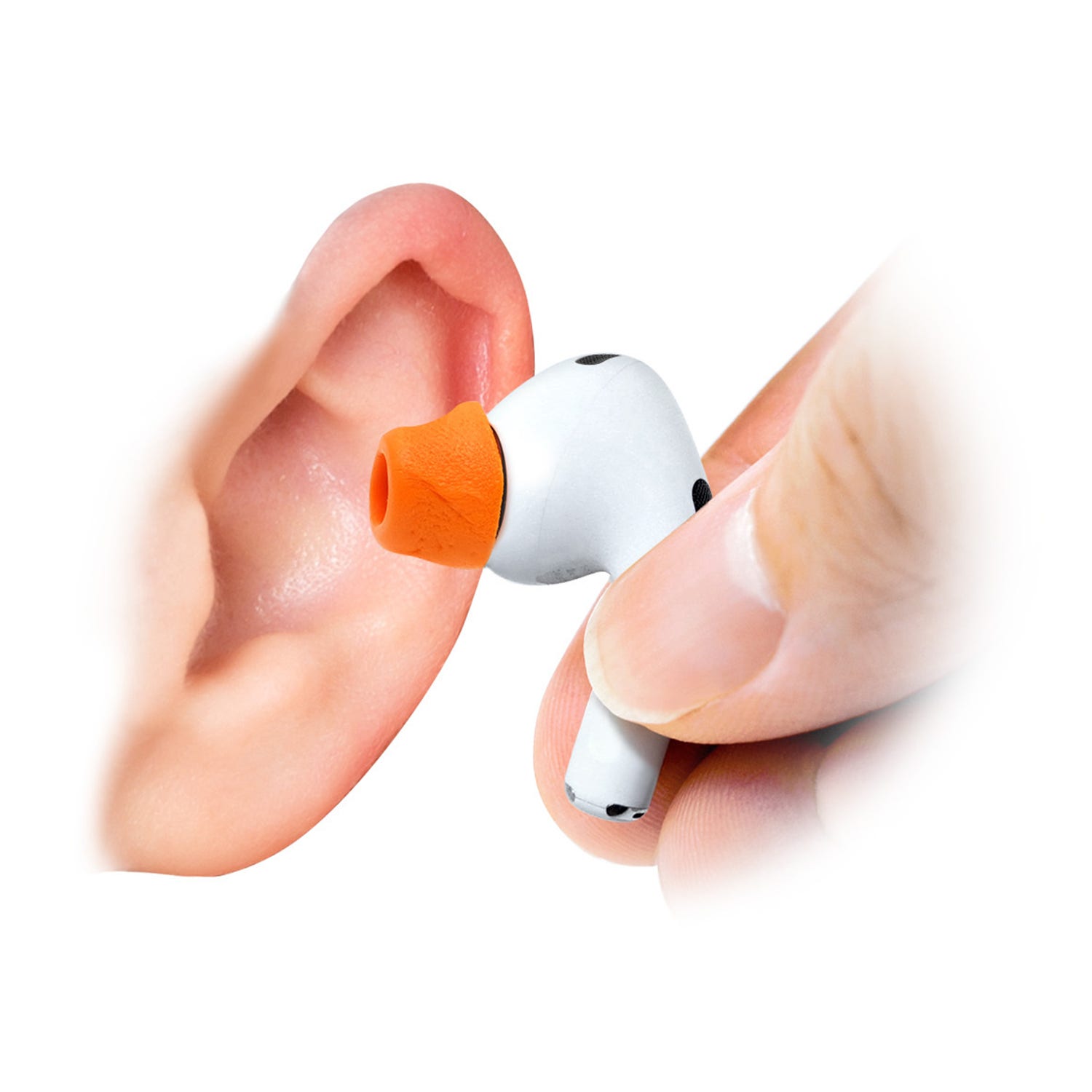 Eartune Fidelity UF-A | Memory-Foam Tips for AirPods Pro | Grommet