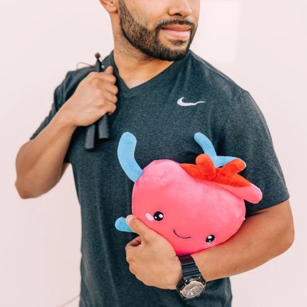 Nerdbugs Heart Plushie | Science Meets Snuggles | Grommet