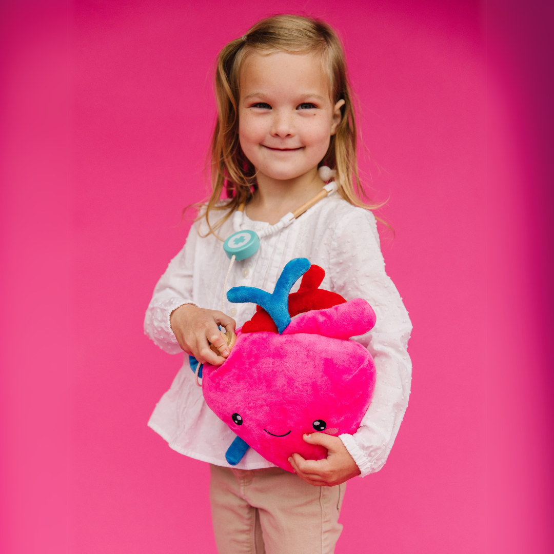 Nerdbugs Heart Plushie | Science Meets Snuggles | Grommet