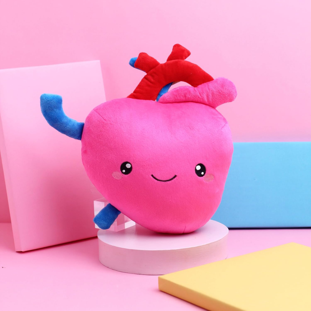 Nerdbugs Heart Plushie | Science Meets Snuggles | Grommet