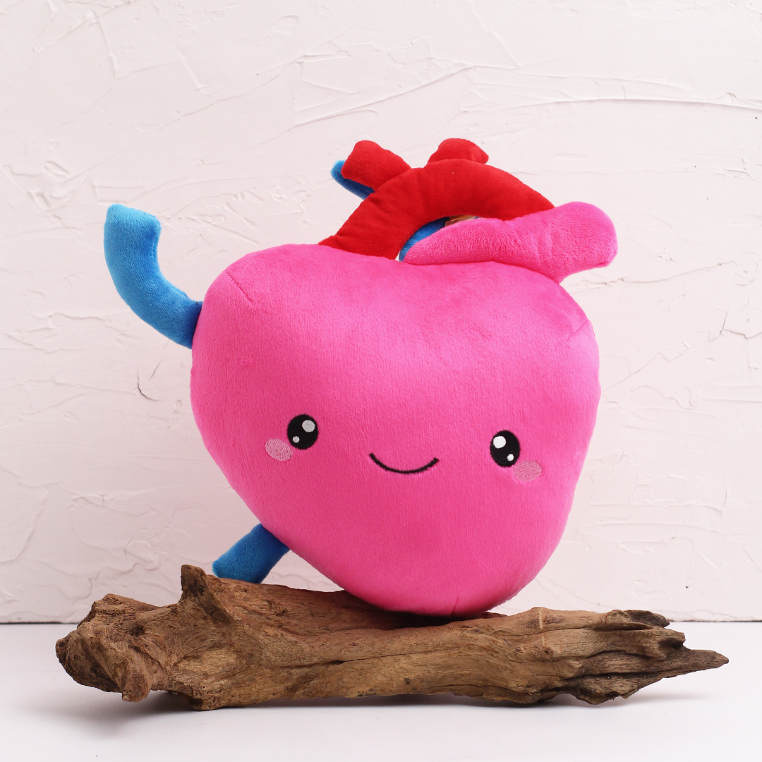 Nerdbugs Heart Plushie | Science Meets Snuggles | Grommet