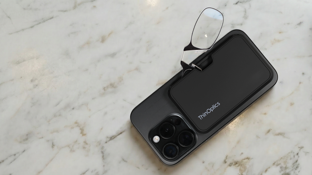 ThinOptics Readers | Phone-Attached Reading Glasses | Grommet